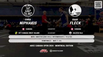 Chris Niphakis vs Chad Fleck 2024 ADCC Montreal Open