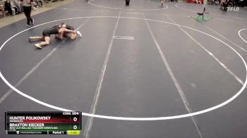 138 lbs Cons. Semi - Hunter Polikowsky, Minnesota vs Braxton Kiecker, New Ulm Rolling Thunder Wrestling Club