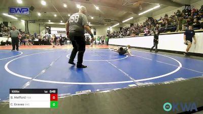 100 lbs Rr Rnd 2 - Brock Mefford, Tiger Trained Wrestling vs Cooper Graves, Salina Wrestling Club