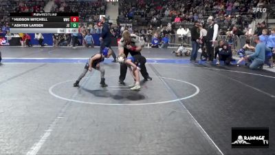 46 lbs Cons. Round 3 - Ashten Larsen, Junction City vs Hudson Mitchell, WWC