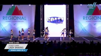 Coast Cheer - Lady Sharks [2023 L2 Junior - D2 - A 4/1/2023] 2023 The Regional Summit: Northeast