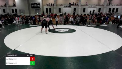 285 lbs Consi Of 8 #2 - Alex Hoey, Norton vs Charles Saba, Mansfield