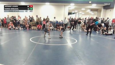 65 lbs Consi Of 8 #1 - Anthony Lovato, MN vs Kainoa Sheldahl, CA
