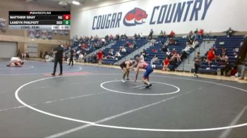 165 lbs Cons. Semi - Landyn Philpott, Southwestern Oregon Community College vs Matthew Gray, Pacific (OR)