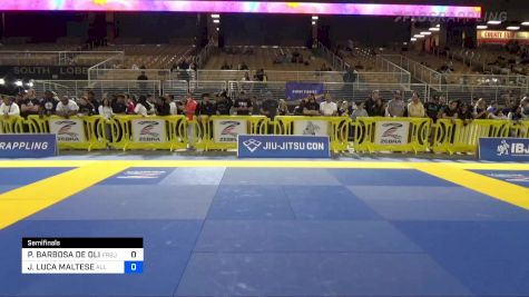 PEDRO BARBOSA DE OLIVEIRA vs JEAN LUCA MALTESE 2022 Pan Jiu Jitsu IBJJF Championship