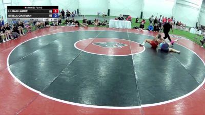 135 lbs Lillian Lampe, Ohio vs Stella Chatman, Oregon