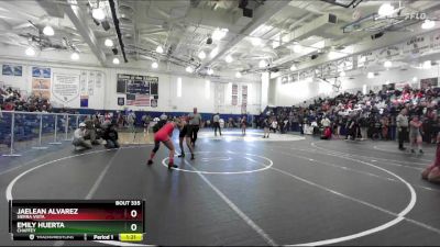 115 lbs Champ. Round 3 - Emily Huerta, Chaffey vs Jaelean Alvarez, Sierra Vista