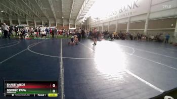 113 lbs Cons. Round 4 - Dominic Papa, Herriman vs Shade Wilde, Marsh Valley