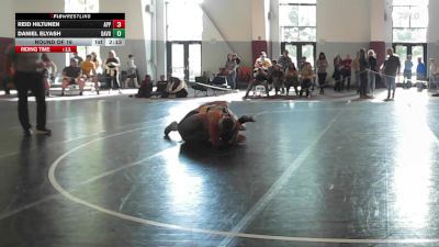 197 lbs Round Of 16 - Reid Hiltunen, Appalachian State vs Daniel Elyash, Davidson