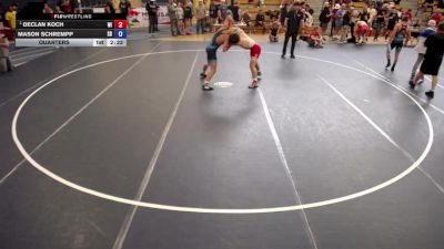 165 lbs Quarters - Declan Koch, WI vs Mason Schrempp, SD