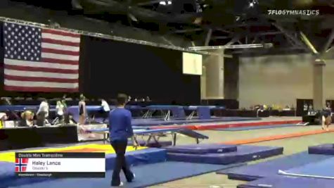 Haley Lance - Double Mini Trampoline, DeVeau's - 2021 USA Gymnastics Championships