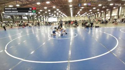 72 lbs Round 3 (12:30pm Saturday) - Mason Kolva, Nauman Red vs Mason Gibson, Great Neck W.C