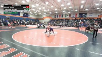 133 lbs Champ. Round 1 - Jordan Rasof, Wisconsin-Whitewater vs Jackson Rustad, University Of Chicago
