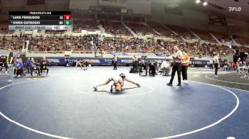 106-D2 Cons. Semi - Owen Ostroski, Mountain View (Marana) High School vs Luke Ferguson, Cienega High School