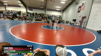 144B Champ. Round 1 - Caide Peak, Natrona County vs Wyatt Foster, Kelly Walsh