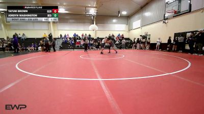 235 lbs Rr Rnd 2 - Tatum Brown, Glenpool Girls HS vs Jordyn Washington, McAlester High School Girls