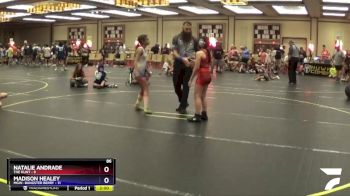 86 lbs Finals (2 Team) - Natalie Andrade, The Hunt vs Madison Healey, MGW- Bangster Berry