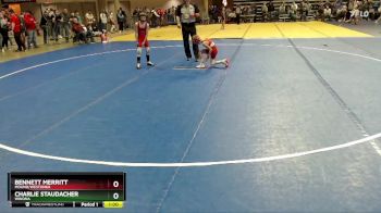 65 lbs Cons. Round 1 - Charlie Staudacher, Winona vs Bennett Merritt, Mound/Westonka