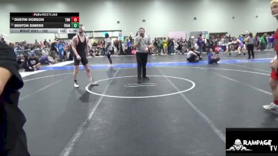 150 lbs Cons. Round 2 - Benton Eimers, Trailblazer vs Dustin Dobson, The Best Wrestler