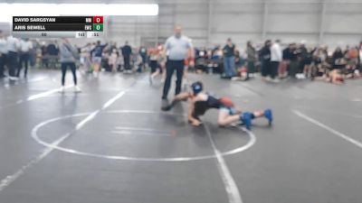 90 lbs Semis & 1st Wrestleback (8 Team) - Aris Sewell, Empyre WC vs David Sargsyan, Mitten Mayhem