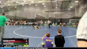 105 lbs Round 1 (4 Team) - Blake Steiner, South Dakota Blizzard vs Hayden Schafer, Iowa Blue