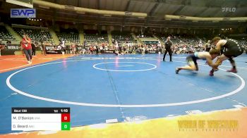 175 lbs Semifinal - Mason O'Banion, Unattached vs Dresden Beard, Andover Wrestling Club