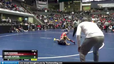 67-73 lbs Round 1 - Remi Downing, Greater Heights Wrestling-AAA vs Bryher Horton, Moen Wrestling Academy