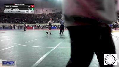 150 lbs Round Of 128 - Cayson Howell, Kiefer vs Kingsley Manion, Plainview JH