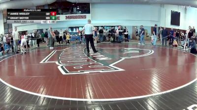 132 lbs Cons. Round 2 - James Wesley, Richmond Wrestling Club vs Grant Moyer, Noke Wrestling RTC
