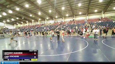 145 lbs Quarterfinal - Anthony Albanese, Nevada vs Cash Atacador, Hawaii