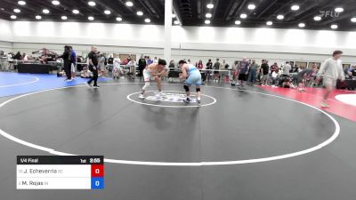 190 lbs 1/4 Final - Joshua Echeverria, South Carolina vs Miguel Rojas, Indiana