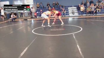 197 lbs Quarterfinal - Ryan Hirschkorn, Northern State vs Michael Murillo, Mary