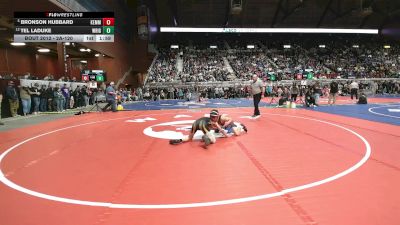 2A-120 lbs Champ. Round 1 - Bronson Hubbard, Kemmerer vs Tel LaDuke, Wright