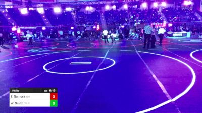 175 lbs Consi Of 16 #2 - Zaidyn Samora, 806 Takedown Wrestling vs Wyatt Smith, Colorado