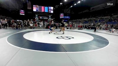 100 lbs Cons. Rd Of 32 - Mason Keessecker, PA vs Conner Smith, TX