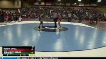 127 lbs Champ. Round 2 - Ximena Garcia, Yuma vs Breaunnah Robles, Douglas County