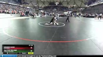 3A 106 lbs Cons. Round 5 - Payton Eklund, Auburn Riverside vs Amadis Sang, University