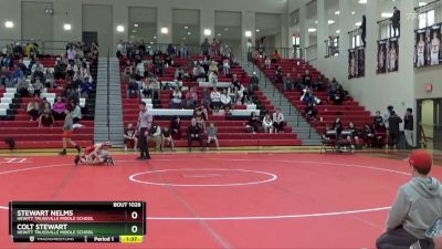 77 lbs Round 2 - Colt Stewart, Hewitt Trussville Middle School vs Stewart Nelms, Hewitt Trussville Middle School