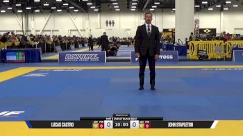 John Stapleton vs Lucas Castro 2025 World IBJJF Jiu-Jitsu No-Gi Championship