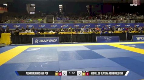 Miguel De Oliveira Rodrigues Car vs Alexander Michael Pop 2026 Pan Kids Jiu-Jitsu IBJJF Championship