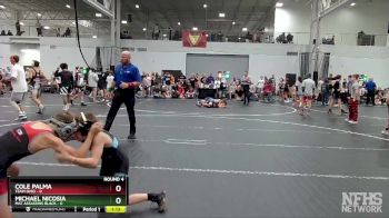 72 lbs Round 4 (6 Team) - Michael Nicosia, Mat Assassins Black vs Cole Palma, Team Ohio