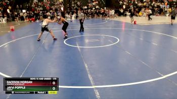 175 lbs Cons. Round 3 - Daceson Morgan, Lincoln Northeast vs Jayvi Popple, FoxFit