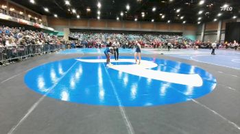 130 lbs Champ. Round 2 - Faith Raji, Will C. Wood vs Lilly May, Foothill