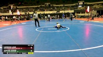 56 lbs Quarterfinal - Hunter Hogge, Bull Island Grappling vs Jameson Lohr, Williamsburg Wrestling Clib