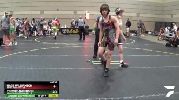 100 lbs Semis & 1st Wrestleback (8 Team) - Landen Lage, Team Illinois vs Levi Foster, Mi Pitbulls