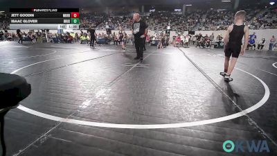75 lbs Quarterfinal - Jett Goodin, Morrison Takedown Club vs Isaac Glover, Brushy Wrestling Club