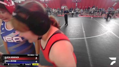 185 lbs Round 5 - Evie Stine, WI vs Alicia Ramirez, OH