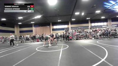 157 lbs Round Of 128 - Dominic Hidalgo, Etiwanda HS vs Brendan Attinger, Jet House