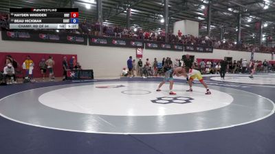 70 kg Champ. Rd Of 64 - Hayden Whidden, Southern Illinois Regional Training Center vs Beau Hickman, Cowboy RTC