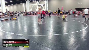 215 lbs Quarterfinals (8 Team) - James Moss, Fight Barn WC vs Wyatt Walker, Viking Wrestling Club